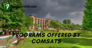 Programs offered by Comsats