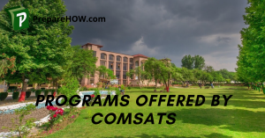 Programs offered by COMSATS