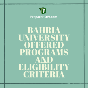 Bahria university
