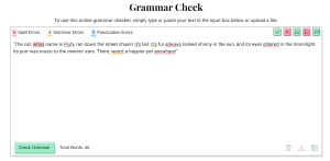 Grammar Checking