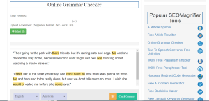 Online Grammar Checker