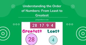 Understanding the Order of Numbers From Least to Greatest